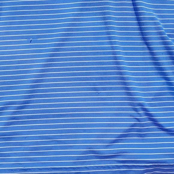 Daniel Cremieux Blue Polo with Classic Stripes Medium GUC - Picture 6 of 6